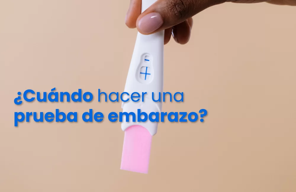 ¿Cuándo hacer una prueba de embarazo?
