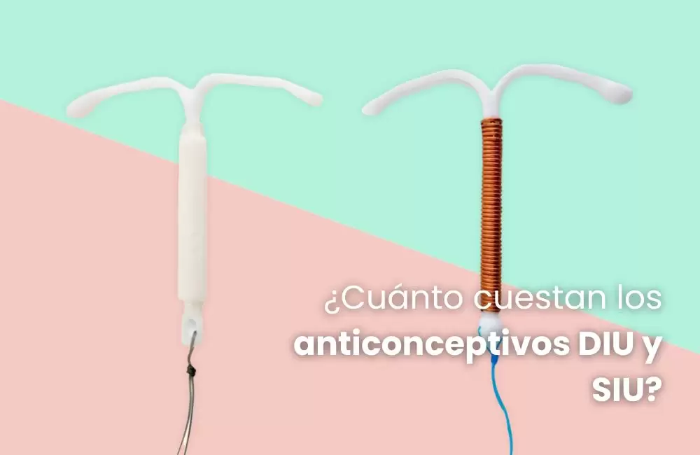 ¿Cuánto cuestan los anticonceptivos DIU y SIU?
